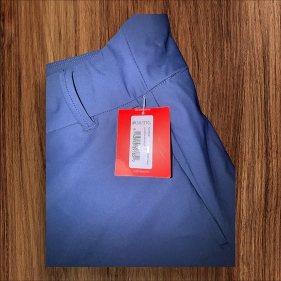 SPANX High Waist Blue Women's Shorts - Picture 5 of 5